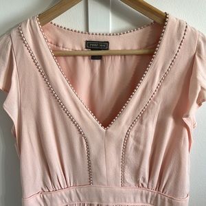 J. Crew Point Sur peach dress